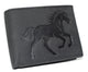 Western Design Genuine Leather RFID Blocking Cowboy Bifold Wallets for Men RFID53HTC