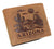 Western Design Genuine Leather RFID Blocking Cowboy Bifold Wallets for Men RFID53HTC