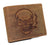 Western Design Genuine Leather RFID Blocking Cowboy Bifold Wallets for Men RFID53HTC