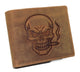 Western Design Genuine Leather RFID Blocking Cowboy Bifold Wallets for Men RFID53HTC