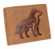 Western Design Genuine Leather RFID Blocking Cowboy Bifold Wallets for Men RFID53HTC
