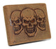 Western Design Genuine Leather RFID Blocking Cowboy Bifold Wallets for Men RFID53HTC
