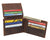 Western Design Genuine Leather RFID Blocking Cowboy Bifold Wallets for Men RFID53HTC