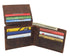 Western Design Genuine Leather RFID Blocking Cowboy Bifold Wallets for Men RFID53HTC