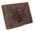 Western Design Genuine Leather RFID Blocking Cowboy Bifold Wallets for Men RFID53HTC