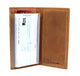 American Flag Checkbook Cover Vintage Leather Patriot Cowboy Wallet for Men  RFID156HTC_USA
