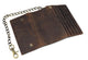 RFID Blocking Men's Biker Vintage Brown Genuine Leather Long Tri-fold Chain Wallet RFID1646HCH