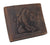 Western Design Genuine Leather RFID Blocking Cowboy Bifold Wallets for Men RFID53HTC