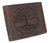 Western Design Genuine Leather RFID Blocking Cowboy Bifold Wallets for Men RFID53HTC