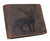 Western Design Genuine Leather RFID Blocking Cowboy Bifold Wallets for Men RFID53HTC