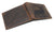 Western Design Genuine Leather RFID Blocking Cowboy Bifold Wallets for Men RFID53HTC