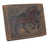 Western Design Genuine Leather RFID Blocking Cowboy Bifold Wallets for Men RFID53HTC