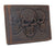 Western Design Genuine Leather RFID Blocking Cowboy Bifold Wallets for Men RFID53HTC