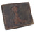 Western Design Genuine Leather RFID Blocking Cowboy Bifold Wallets for Men RFID53HTC