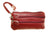 Women 3 Zipper clutch purse in Assorted colors  # 11 CBC 2-[Marshal wallet]- leather wallets