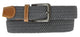 Braided Elastic Stretch Belts S110-[Marshal wallet]- leather wallets