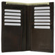 Check Book Covers 254 CF-[Marshal wallet]- leather wallets