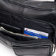 Women's Genuine Leather Cross Body Shoulder Strap Organizer Purse 3001-[Marshal wallet]- leather wallets