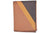 Cazoro Men's Wallet RFID Genuine Leather Slim Trifold with ID Window and Card Slots Light Brown RFID611298