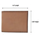 Wallet for Men Hunter Leather RFID Blocking Bifold Passcase Wallet With ID Window RFID611279