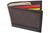Cazoro Men's Genuine Leather RFID Blocking Bifold Extra Capacity Top Flip ID Wallet Brown RFID611301