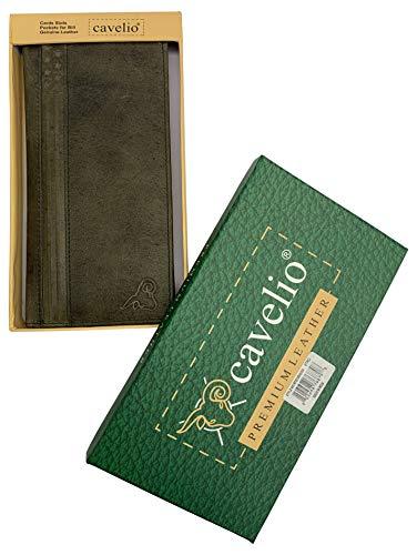 Leather Checkbook Cover For Men Women Checkbook Covers with Card Holde –  Borgasets