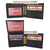 Swiss Marshall RFID Blocking Men's Vegan Leather 2 ID Windows Bifold Wallet RFID530053VG