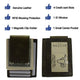 Money Clip Leather Wallet For Men Slim Front Pocket RFID Blocking with Super Strong Magnetic RFID910EHU