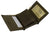 RFID Genuine Leather Trifold Badge Holder Wallet Police Badge Holder USA Series RFID2519HU