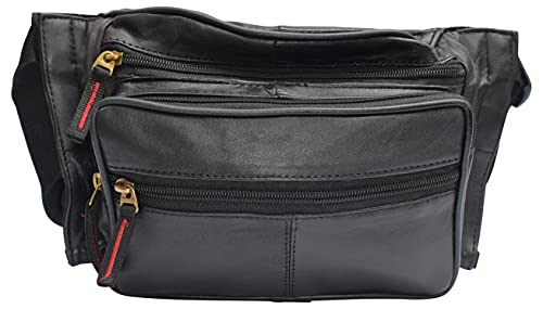 Fanny Pack Waist Bag Multifunction Genuine Leather Travel Bag - Nabob Brands