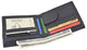 Slim Mens Bifold Wallet Premium Leather Credit Card ID Holder Key Pocket Wallet 404060-[Marshal wallet]- leather wallets
