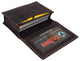 RFID70BF RFID Blocking Buffalo Leather Business Card Case Holder for Men & Women