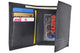 Slim RFID Blocking Trifold Wallet for Men - Genuine Leather by Cazoro RFID611295