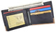 Men's Center Flap Double ID Bifold Premium Leather Wallet 402052-[Marshal wallet]- leather wallets
