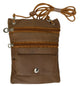 Neck Pouch Traveler Pouch 510 ASSORTED   100 pcs-[Marshal wallet]- leather wallets