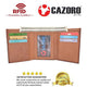 Cazoro Slim RFID Wallets for Men Genuine Leather Front Pocket Trifold Wallet RFID611281