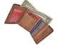 EW314/Men's Waterproof Eel Skin Slim Credit Card ID Holder Trifold Wallet-[Marshal wallet]- leather wallets