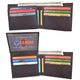 Leather Wallets for Men RFID Wallet Quality Hunter Leathers ID License Billfold Brown RFID611283