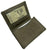 Genuine Leather Business Card Holder Name Card Case Credit Card Wallet with ID Window RFID Blocking USA Series RFID70HU