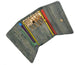 EW312/New Waterproof Eel Skin Leather Key Case Holder Credit Card Wallet-[Marshal wallet]- leather wallets
