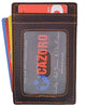RFID Blocking Money Clip Front Pocket Vintage Leather Strong Magnetic Slim Thin Wallet RFID610910RHU