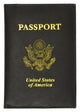 New Travel passport cover credit card holder wallet by Marshal® 601 PU USA-[Marshal wallet]- leather wallets