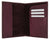 601CF USA-IMPRINT/Leather Passport wallet with Card holder-[Marshal wallet]- leather wallets