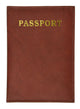 Leather Passport wallet with Card holder 601 CF IMPRINT-[Marshal wallet]- leather wallets