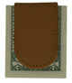 Money Clip 812 CF-[Marshal wallet]- leather wallets