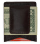 Money Clip 910 R CF-[Marshal wallet]- leather wallets