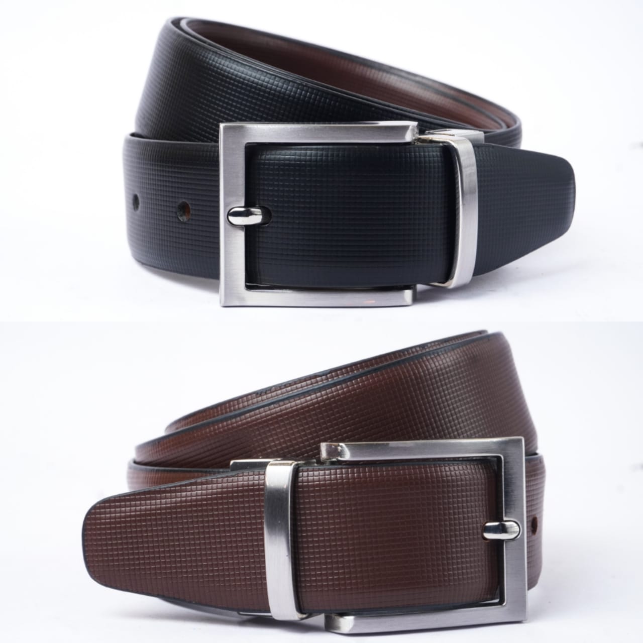 Genuine Leather Reversible Casual Dress Belts for Men MBR1891 Marshalwallet Genuine Leather Reversible Casual Dress Belts for Men MBR1891 Marshalwallet