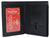 RFID2543 RFID Blocking 7 Point Start Badge Holder Genuine Leather Slim ID Wallet