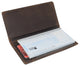 RFID Vintage Genuine Leather Long Bifold Checkbook Cover Holder for Men & Women 9-Series 156HTC