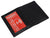 RFID1513 RFID Blocking Slim Thin Leather Credit Card Triple ID Window Mini Wallet Bifold Driver License Safe